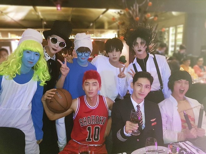Cùng ngắm nhìn các idol nhà SM hoá thân xuất thần trong tiệc Halloween