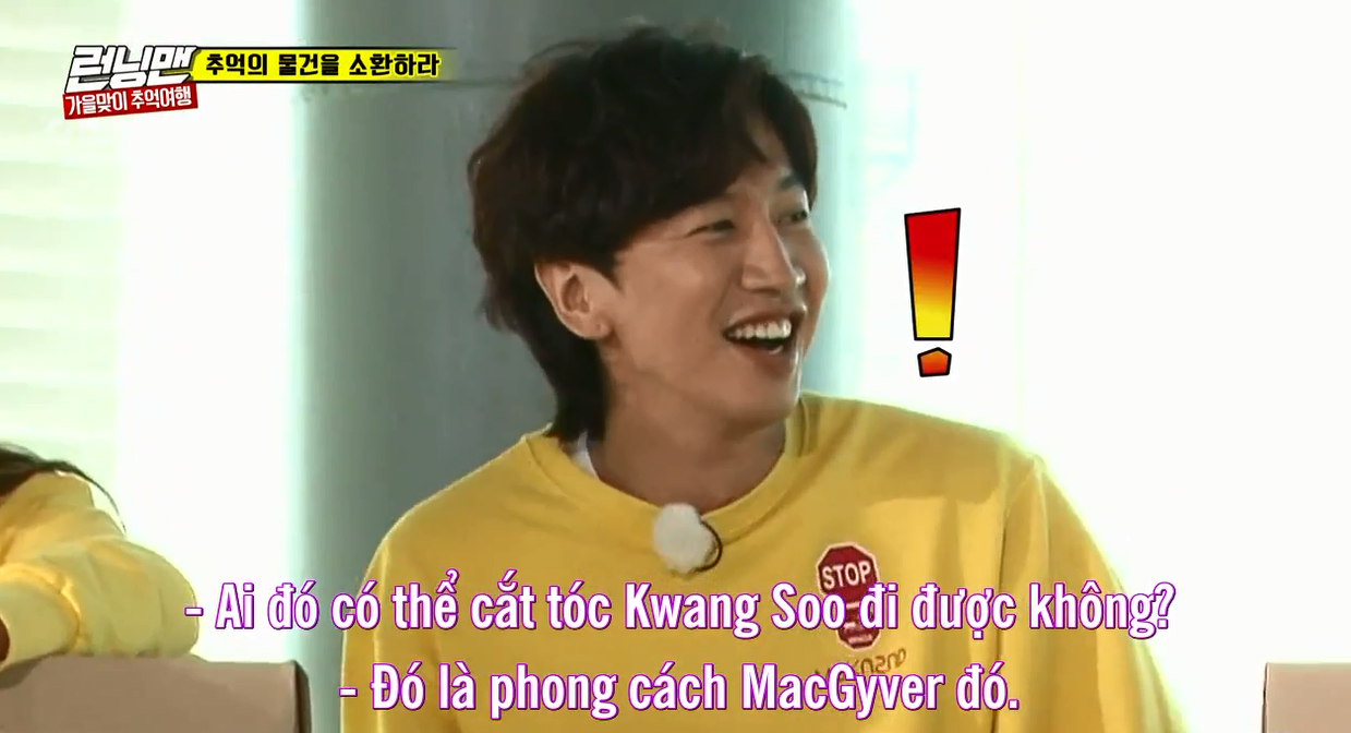 Lee Kwang Soo bị trêu chọc với kiểu tóc mới