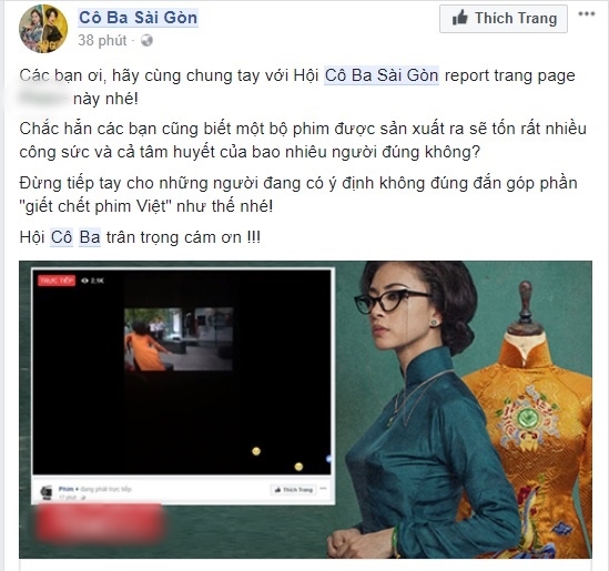 Cô Ba Sài Gòn bị khán giả livestream trắng trợn