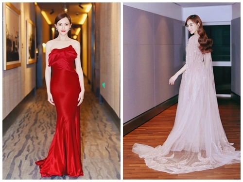 Mỹ nhân Hoa ngữ với hai phong cách trái ngược nhau
