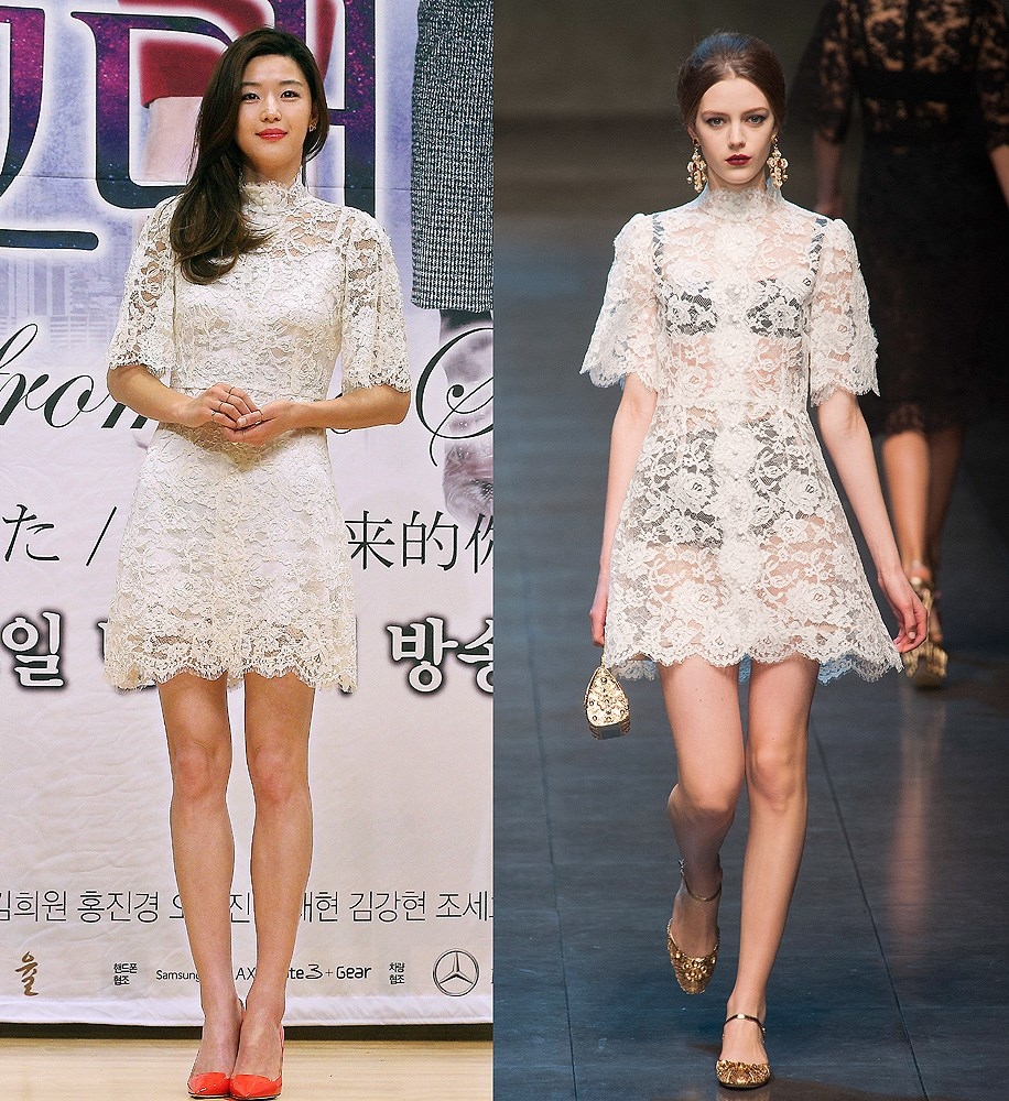 Mấy ai được như 'mợ chảnh' Jeon Ji Hyun diện đồ còn đẹp hơn người mẫu
