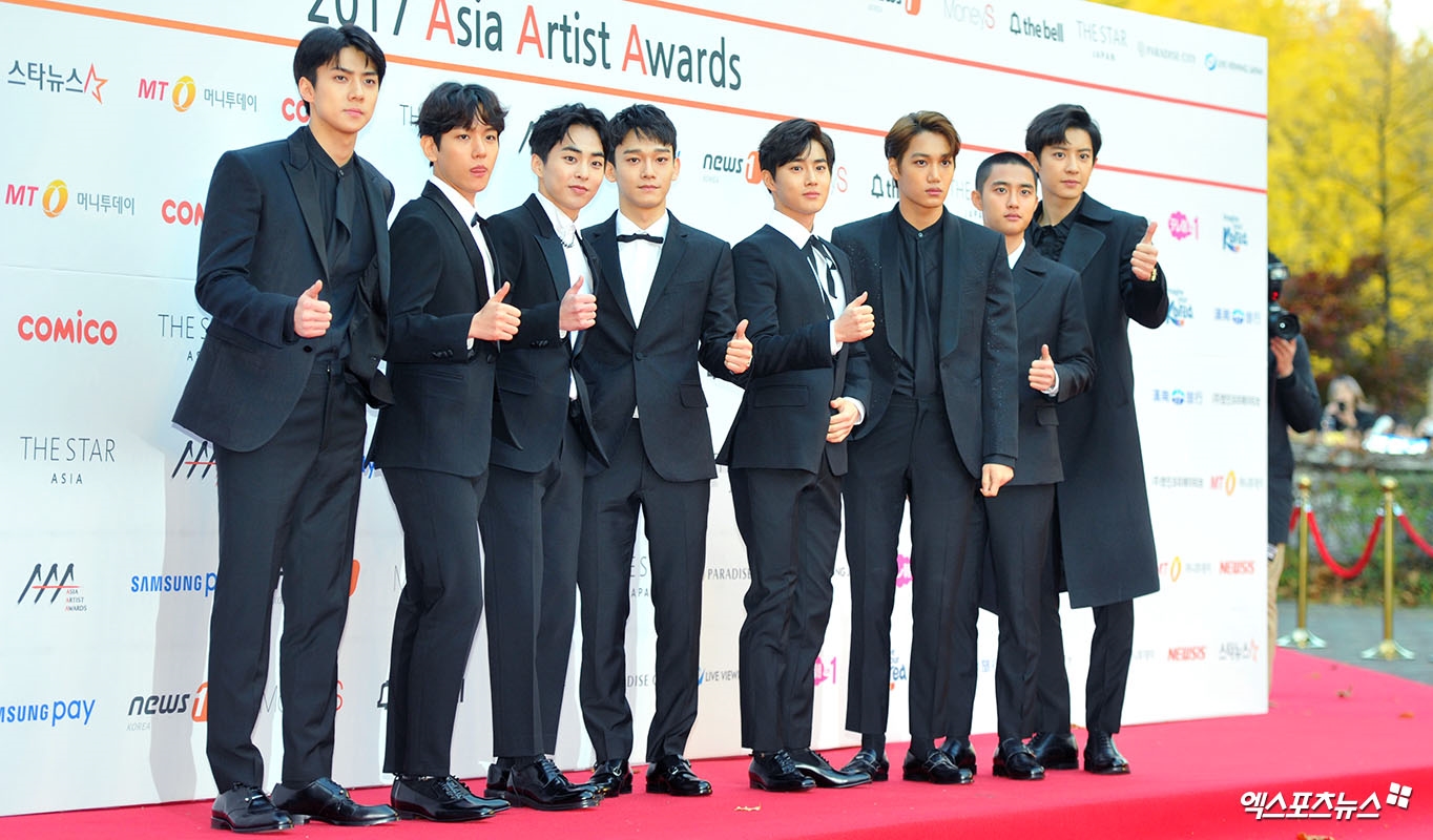 Dàn sao khủng 'dàn trận' trên thảm đỏ 'Asia Artist Awards 2017'