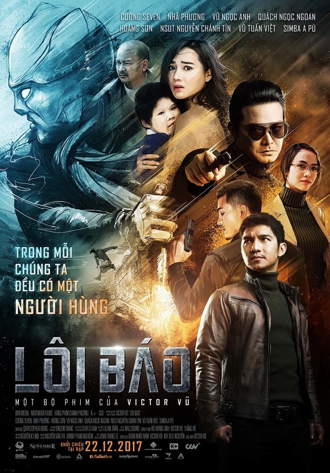 Lôi Báo của Victor Vũ đưa Cường Seven thành siêu anh hùng