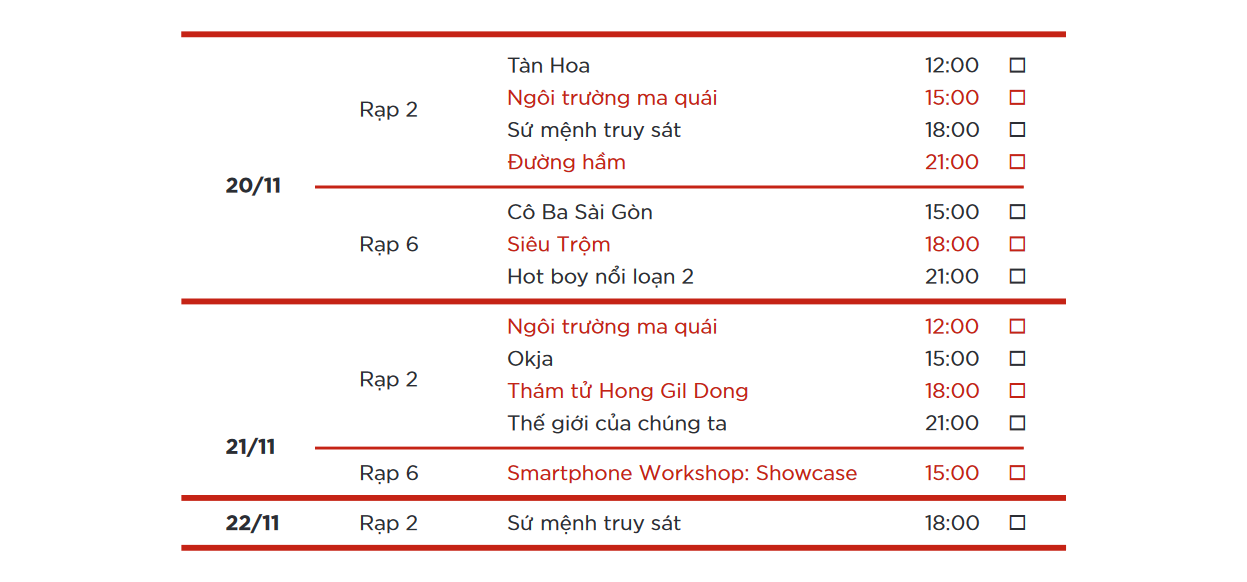 Xem miễn phí Cô Ba Sài Gòn tại Liên hoan phim Việt Hàn 2017