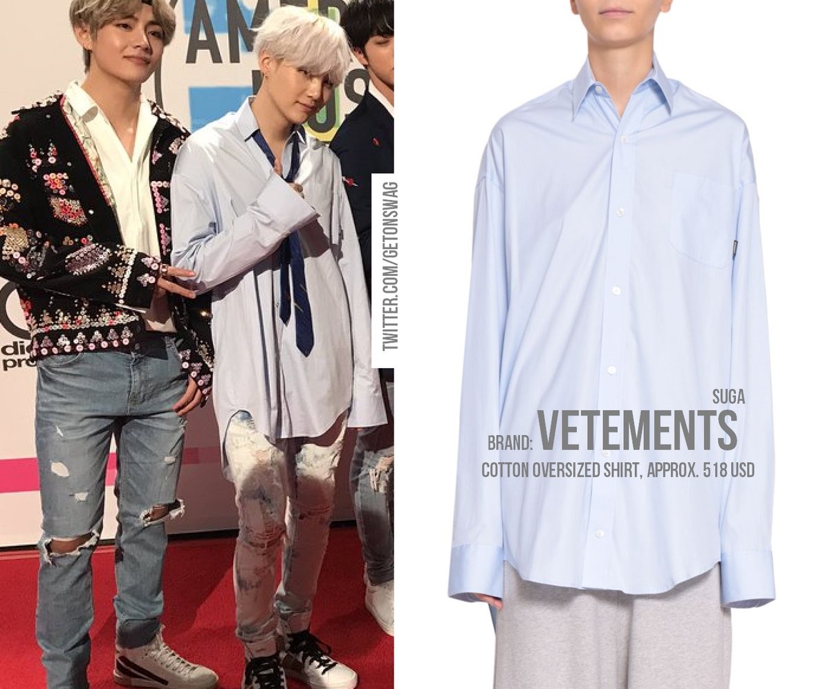 Tham dự AMAs, từ thảm đỏ đến sân khấu BTS mặc lên người đống hàng hiệu
