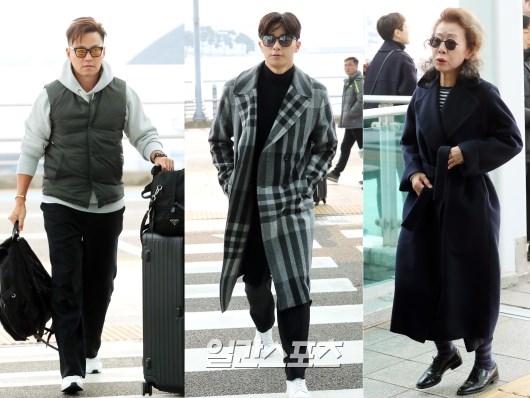 Park Seo Joon và đoàn quay show mới ra sân bay đi nước ngoài quay phim
