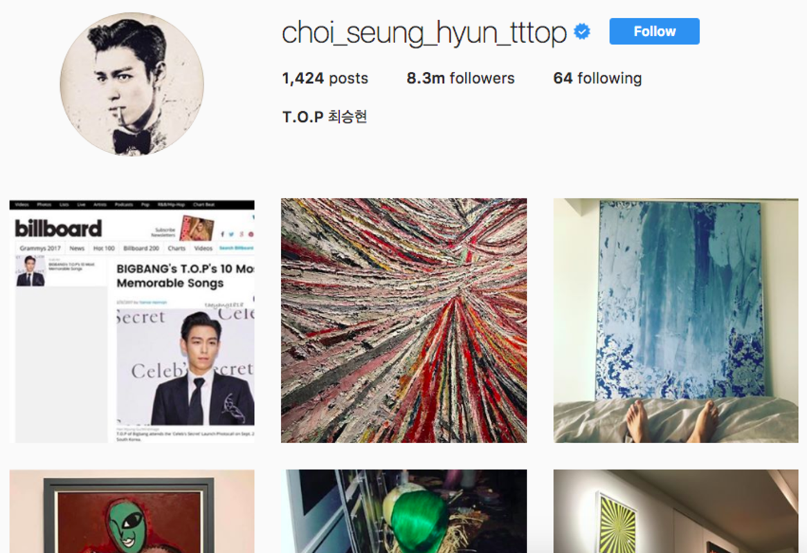 Điểm danh 10 sao nam Hàn có lượng theo dõi Instagram cao nhất