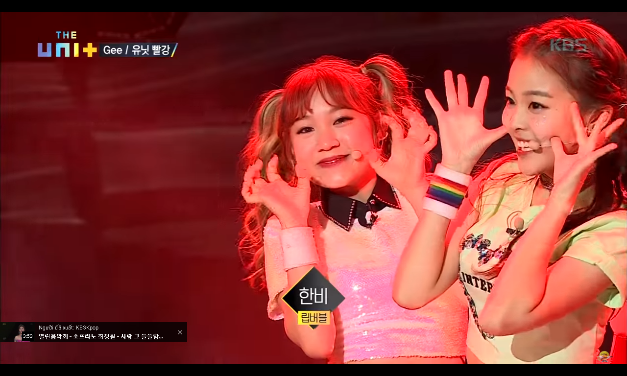 The Unit cover Gee, ai xem xong cũng phải nổi da gà