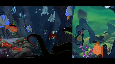 Những cảnh phim giống nhau đến ngỡ ngàng trong phim hoạt hình Disney