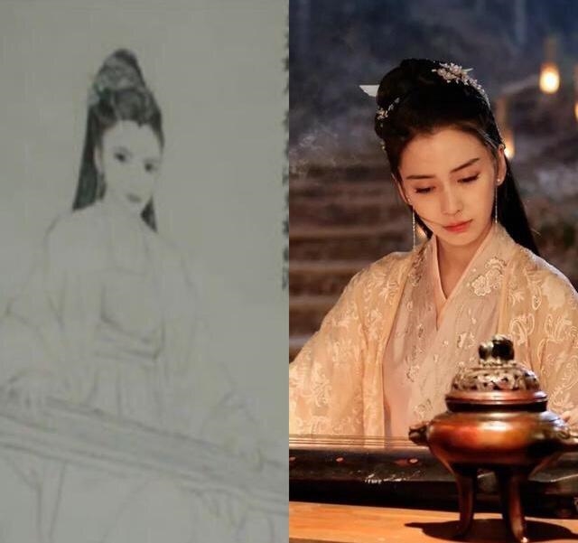 Khi mỹ nhân Hoa ngữ hóa thành tranh: người như tiên nữ, kẻ bị chê
