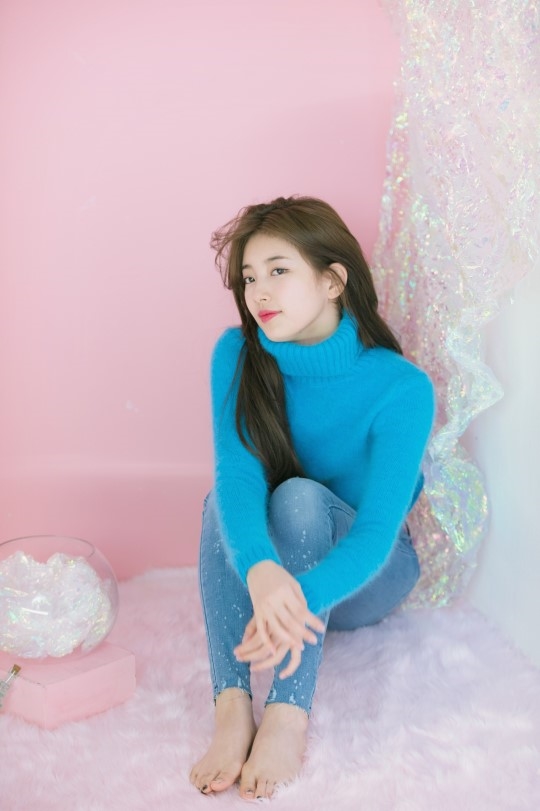 Hậu trường Suzy chụp bộ ảnh chào năm mới 2018