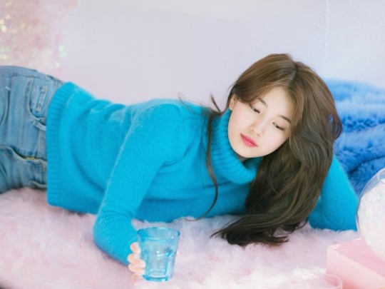 Hậu trường Suzy chụp bộ ảnh chào năm mới 2018