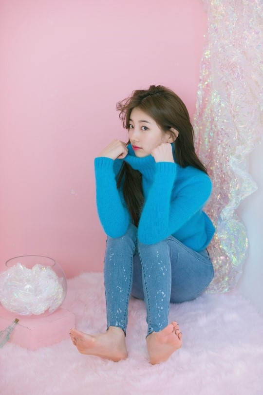 Hậu trường Suzy chụp bộ ảnh chào năm mới 2018