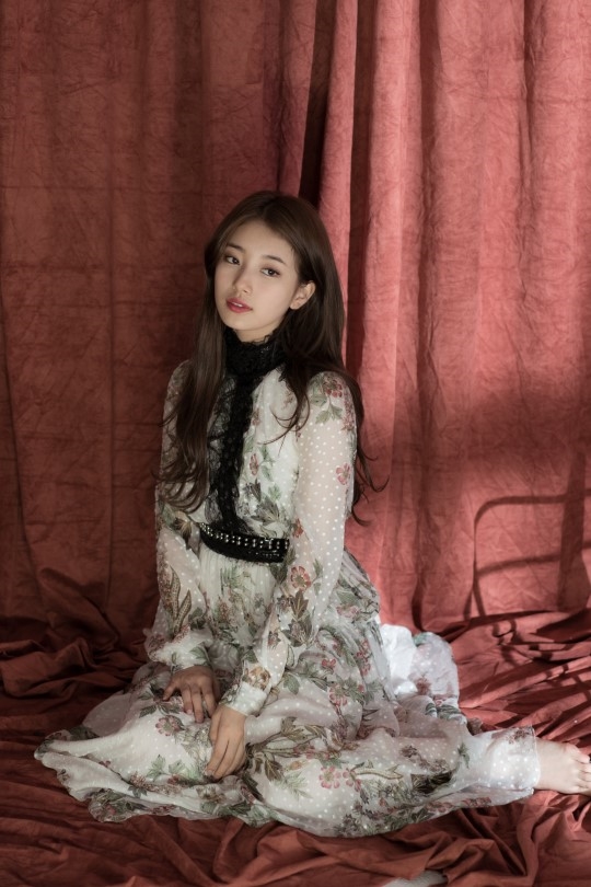 Hậu trường Suzy chụp bộ ảnh chào năm mới 2018