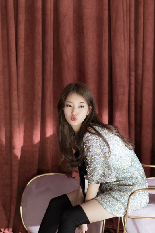 Hậu trường Suzy chụp bộ ảnh chào năm mới 2018