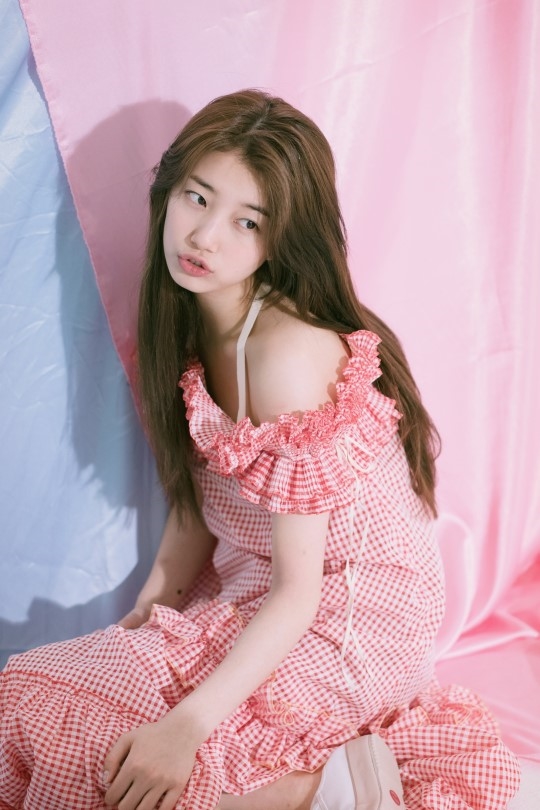 Hậu trường Suzy chụp bộ ảnh chào năm mới 2018