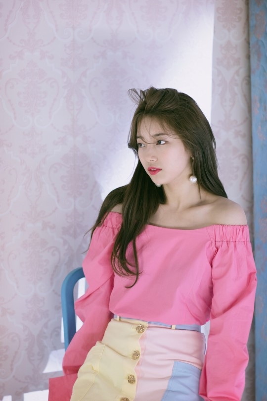 Hậu trường Suzy chụp bộ ảnh chào năm mới 2018