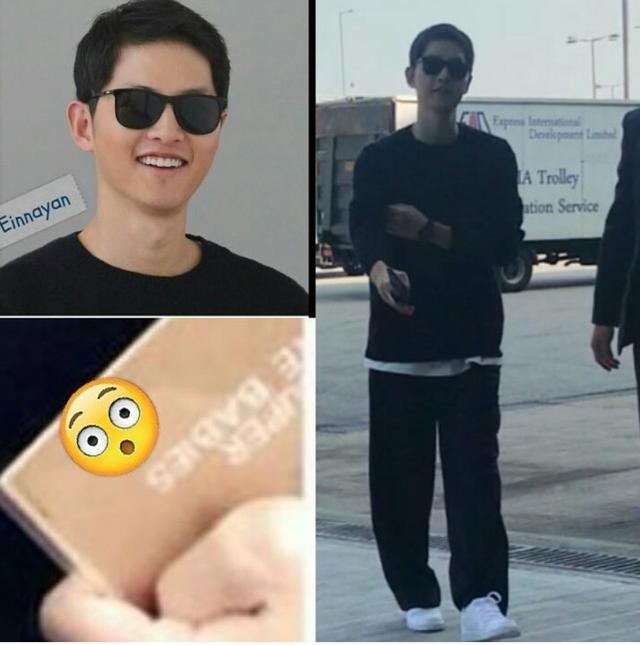 Song Joong Ki mua sách chăm trẻ sơ sinh, song hye kyo
