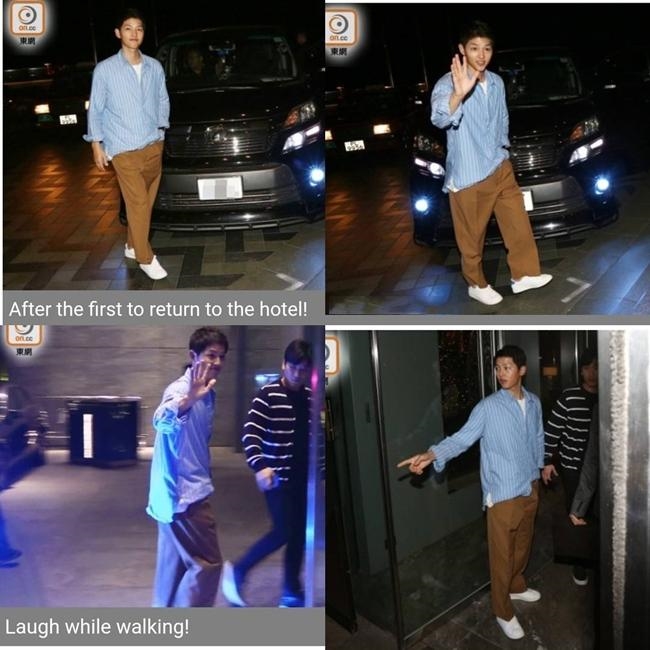 Song Joong Ki thay đổi với với style kì lạ
