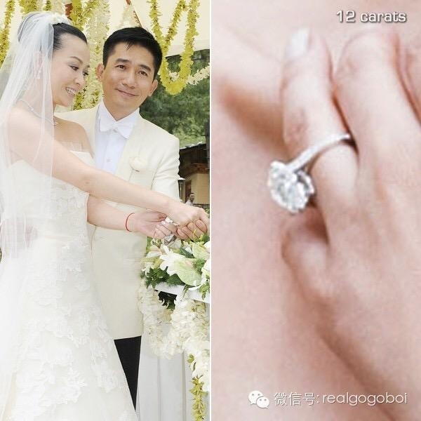 Những chiếc nhẫn kim cương nổi danh của các cặp đôi hàng đầu Cbiz