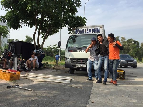 Sao Việt gặp chấn thương nguy hiểm trên phim trường