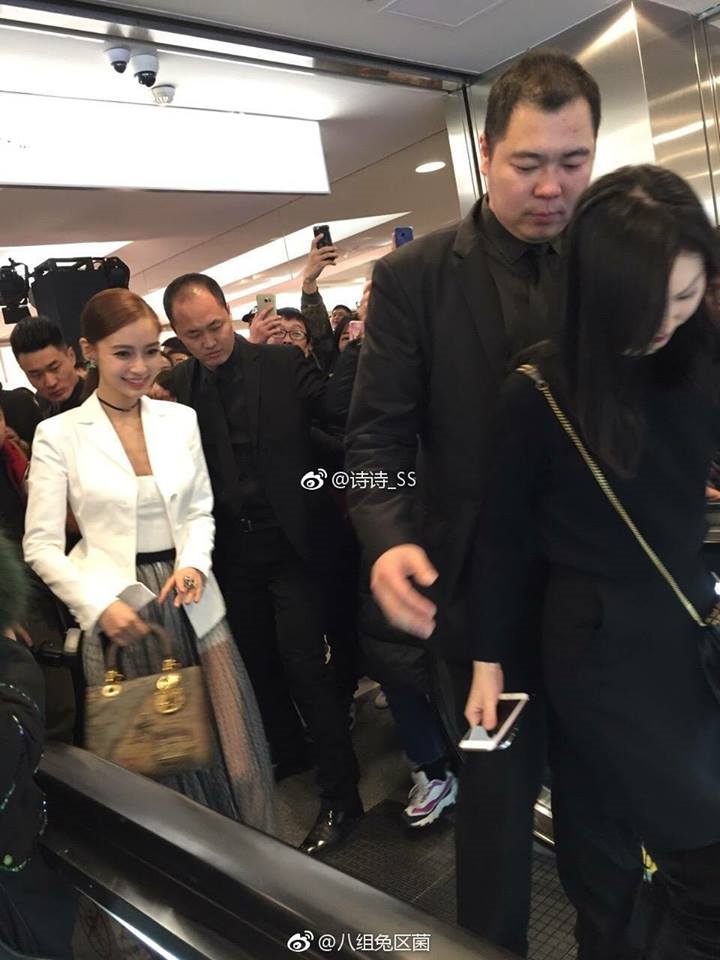 Triệu Lệ Dĩnh - AngelaBaby đọ sắc tại sự kiên ra mắt sản phẩm của Dior
