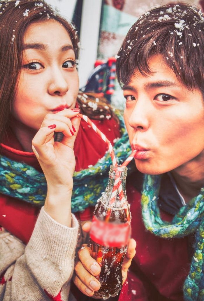 Park Bo Gum và Kim Yuna 'tình bể bình' trong loạt ảnh quảng cáo mới
