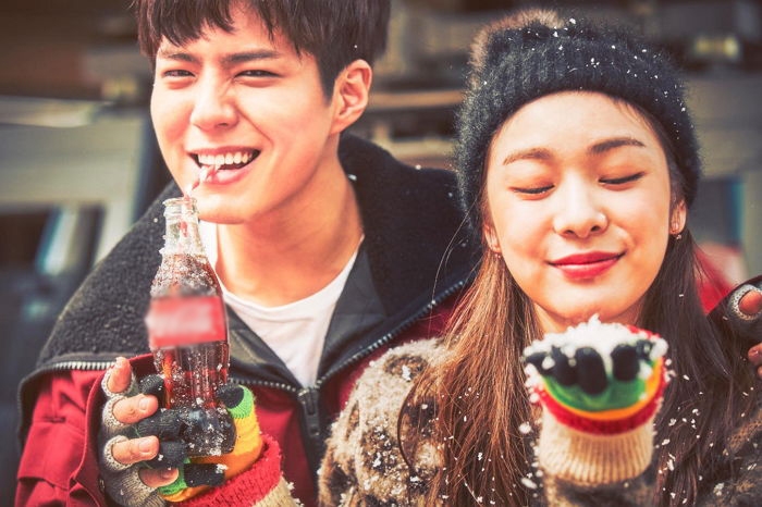 Park Bo Gum và Kim Yuna 'tình bể bình' trong loạt ảnh quảng cáo mới