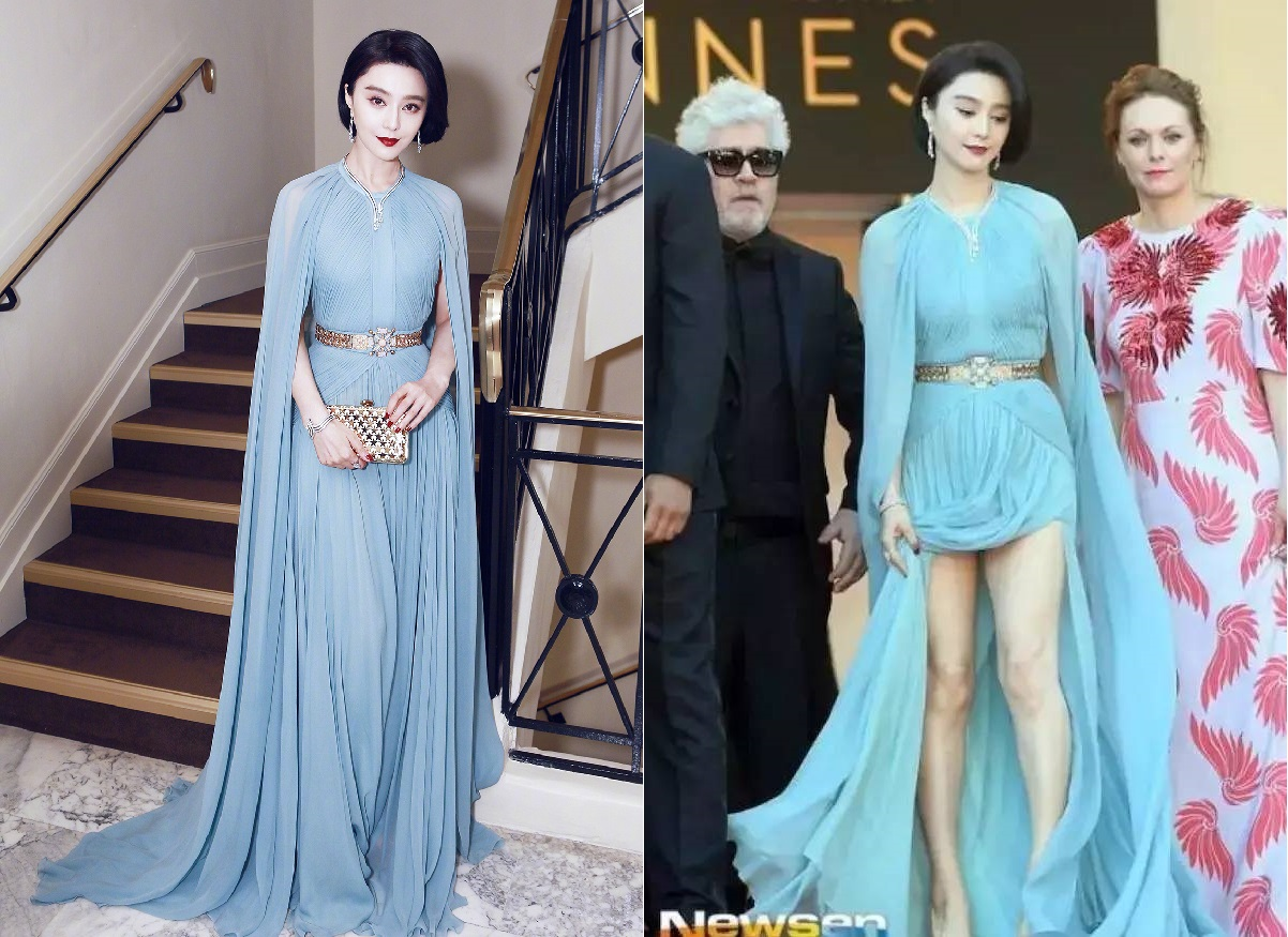 “Tai nạn” từ thói quen trang điểm đậm của sao Hoa ngữ