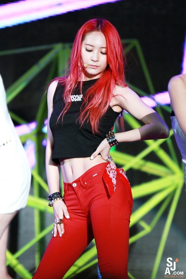 Krystal được khen khi tăng cân, mũm mĩm vào năm 2014