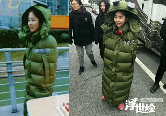 Phì cười với loạt ảnh hậu trường chống chọi với cái rét của sao Cbiz