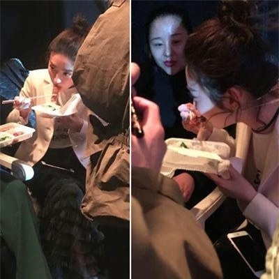 Sửng sốt trước những bữa ăn tạm bợ trên phim trường của sao Hoa ngữ