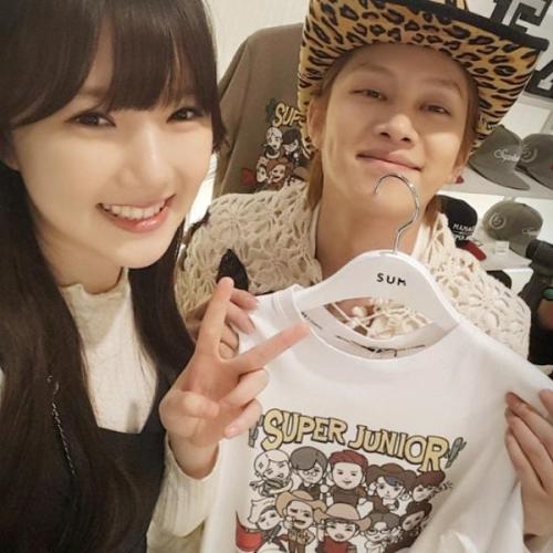 Heechul và hội những cô nàng xinh đẹp trong Kpop