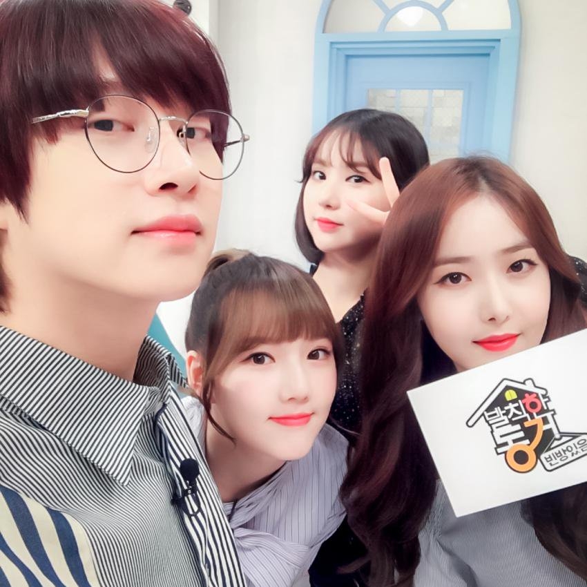 Heechul và hội những cô nàng xinh đẹp trong Kpop