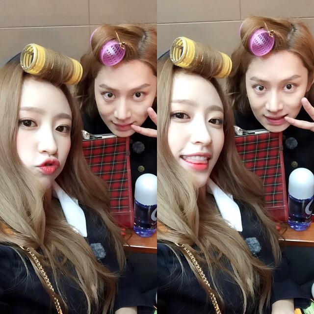 Heechul và hội những cô nàng xinh đẹp trong Kpop
