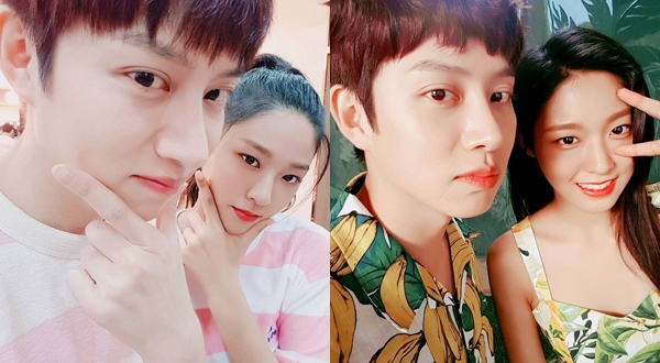 Heechul và hội những cô nàng xinh đẹp trong Kpop