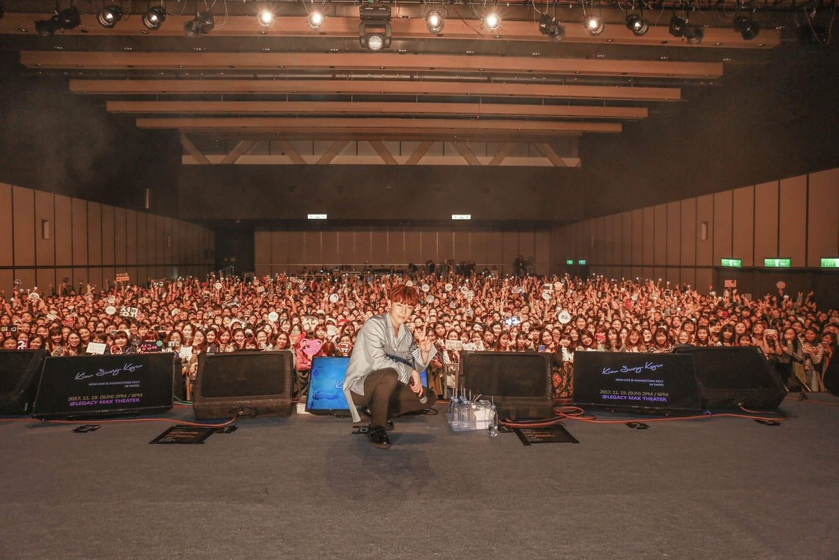 Top 11 sao Hàn đạt doanh thu bán vé fan meeting cao nhất tại Đài Loan