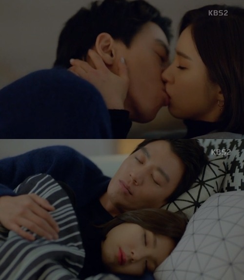 Lộ ảnh hậu trường cực tình cảm của Kim Rae Won và Shin Se Kyung