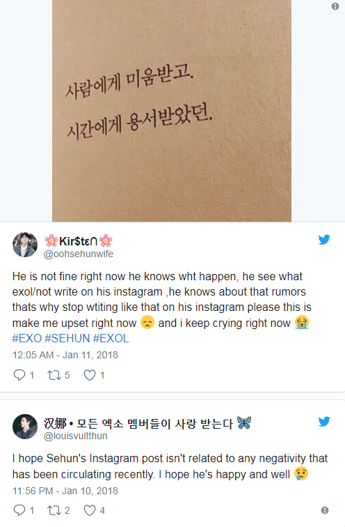 Đăng ảnh “so deep”, Sehun khiến fan lo sốt vó và sự thật muốn té ngửa