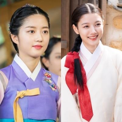 Kim Yoo Jung và hội Gen Z họ Kim so kè thần sắc khi diện hanbok