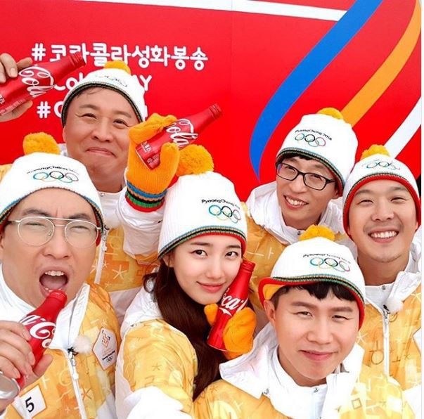 Dàn sao Hàn rạng rỡ rước đuốc cho Olympic mùa đông