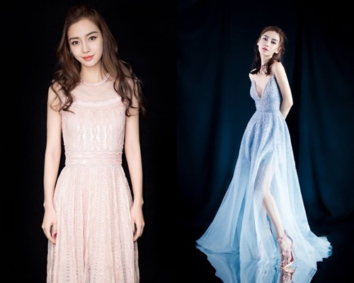 Khoe ngực khủng trong đêm hội Weibo 2017 AngelaBaby thành tâm điểm chú ý
