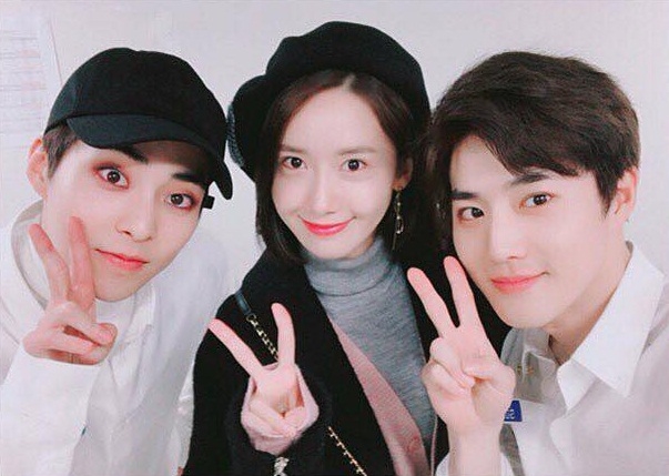 Đi xem nhạc kịch ủng hộ Suho, Yoona còn gây sốt hơn nam chính