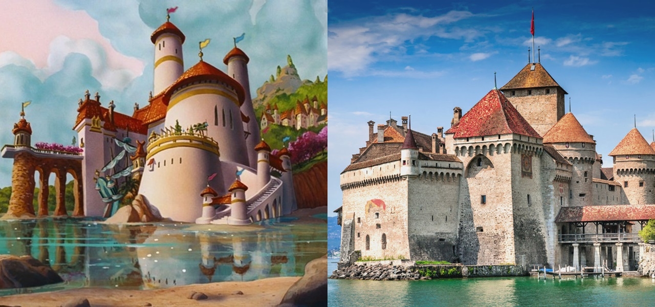 Những địa điểm ngoài đời thực giống với phim hoạt hình của Disney