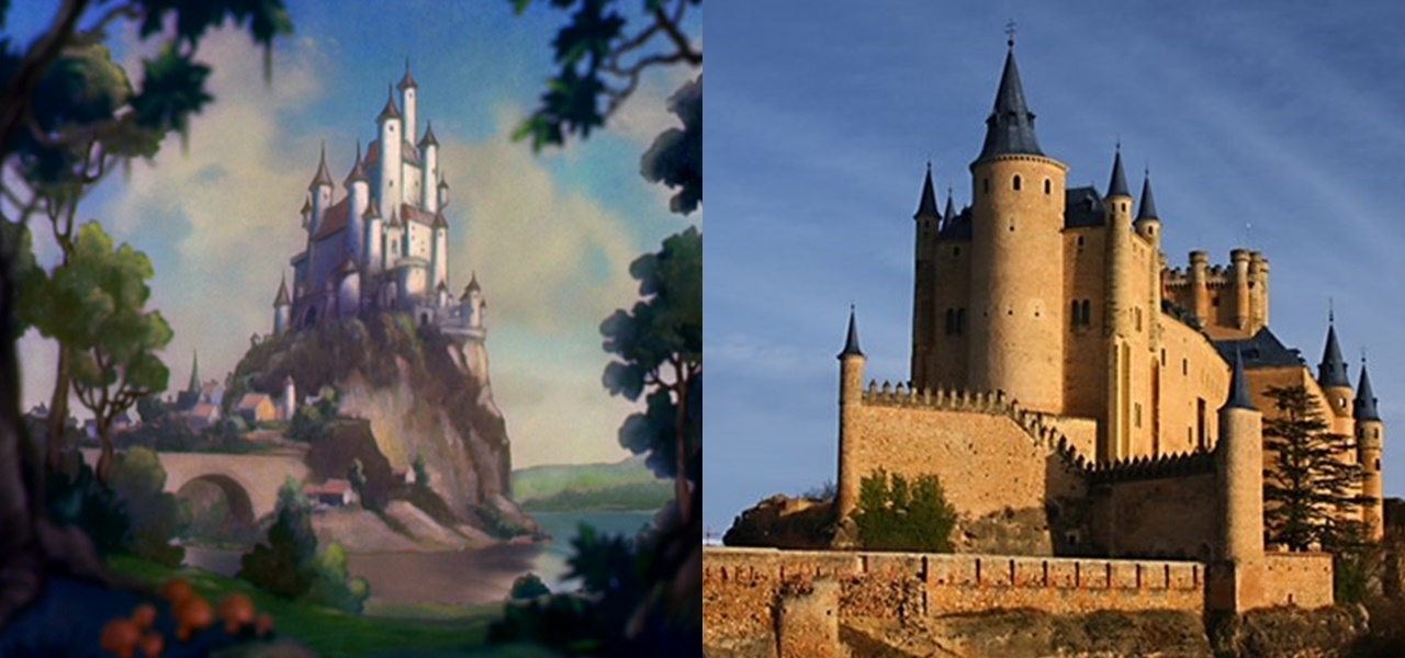 Những địa điểm ngoài đời thực giống với phim hoạt hình của Disney