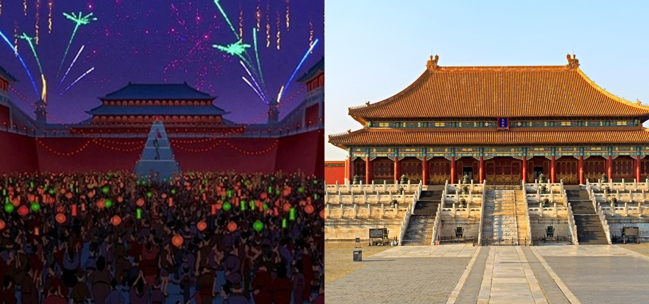 Những địa điểm ngoài đời thực giống với phim hoạt hình của Disney