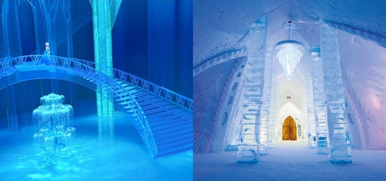 Những địa điểm ngoài đời thực giống với phim hoạt hình của Disney