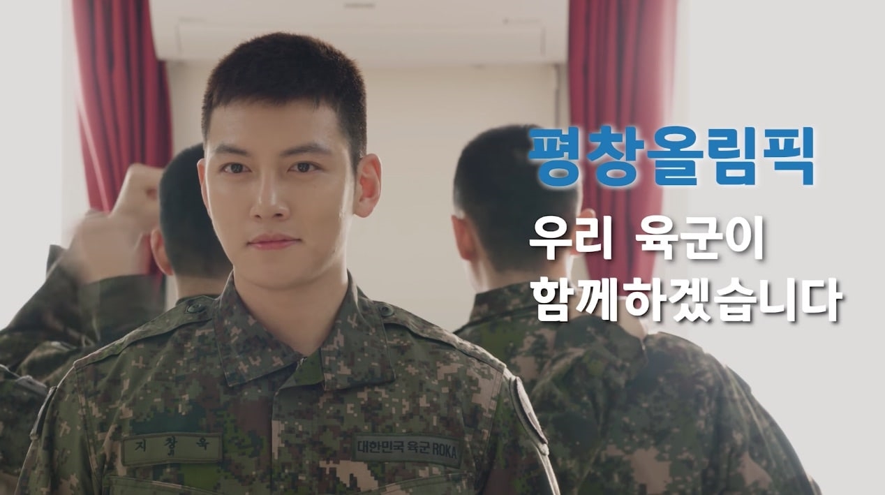 Ji Chang Wook điển trai trong clip đại diện quân đội ủng hộ Olympic