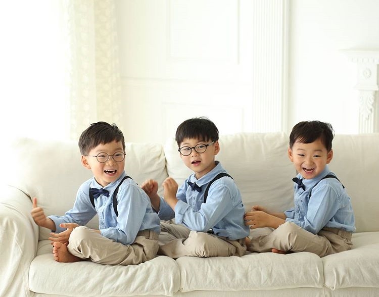 Bộ ba Dae-Min-Man mặc hanbok cực yêu chúc mừng năm mới