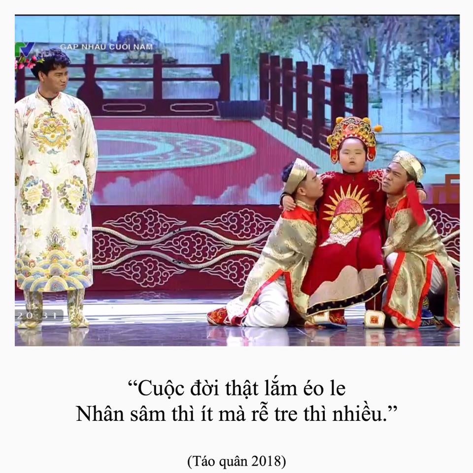 Chết cười với những câu thoại đậm chất sâu cay của Táo Quân 2018-9